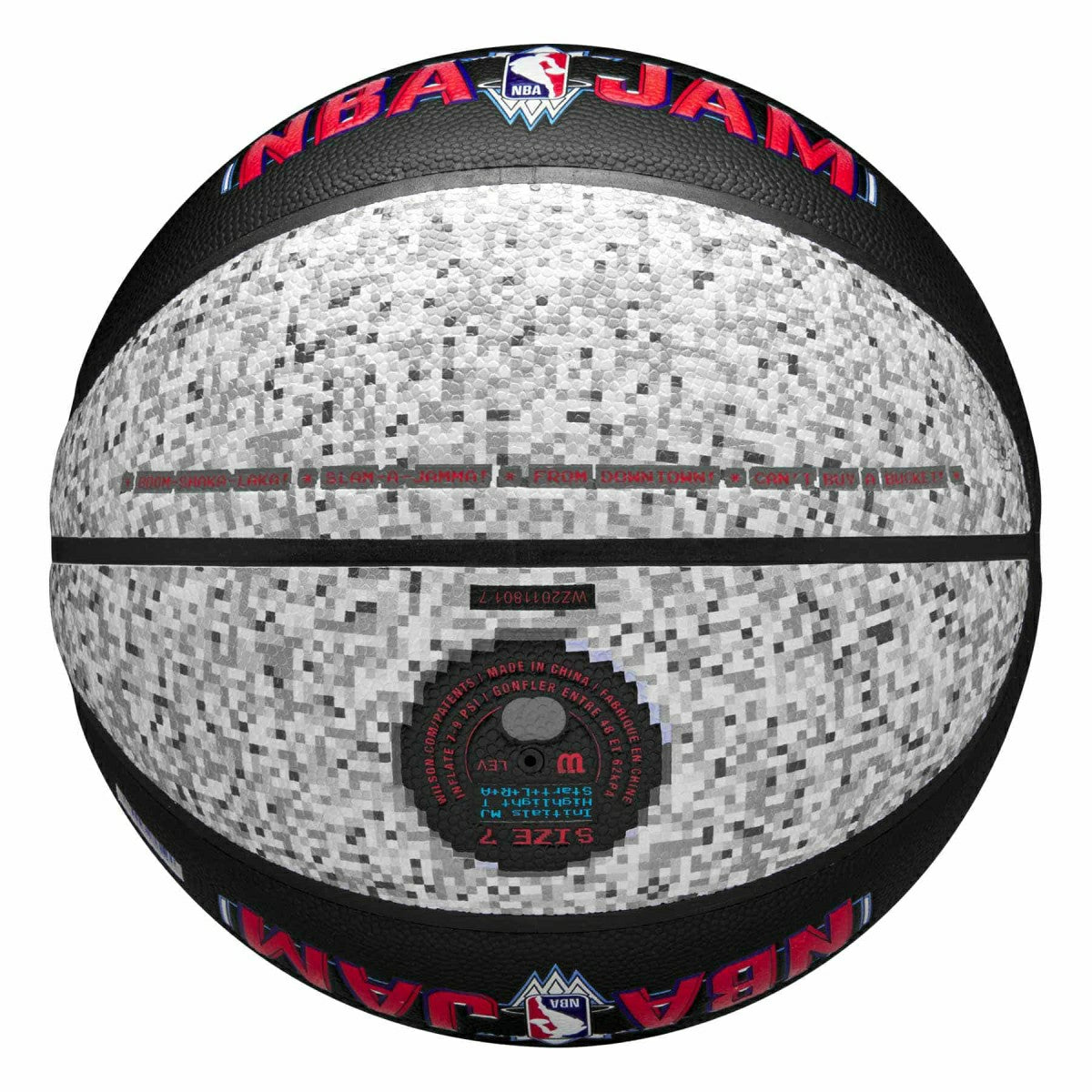 Wilson NBA JAM Basketball Indoor/Outdoor (Size 7) - Taass outlet