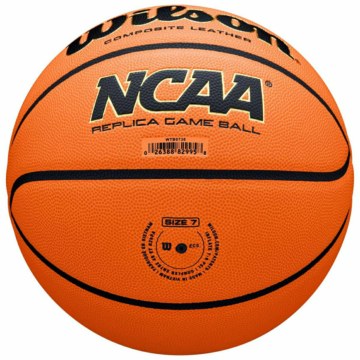 Wilson NCAA Replica Game Basketball (Size 7) - Taass sale