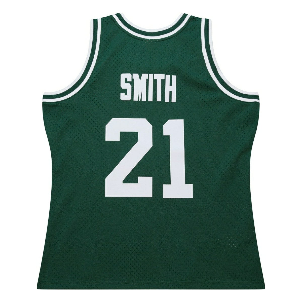 Steve Smith #21 Michigan State Spartans 1990-91 Mitchell & Ness Swingman NCAA Jersey Green - Taass outlet