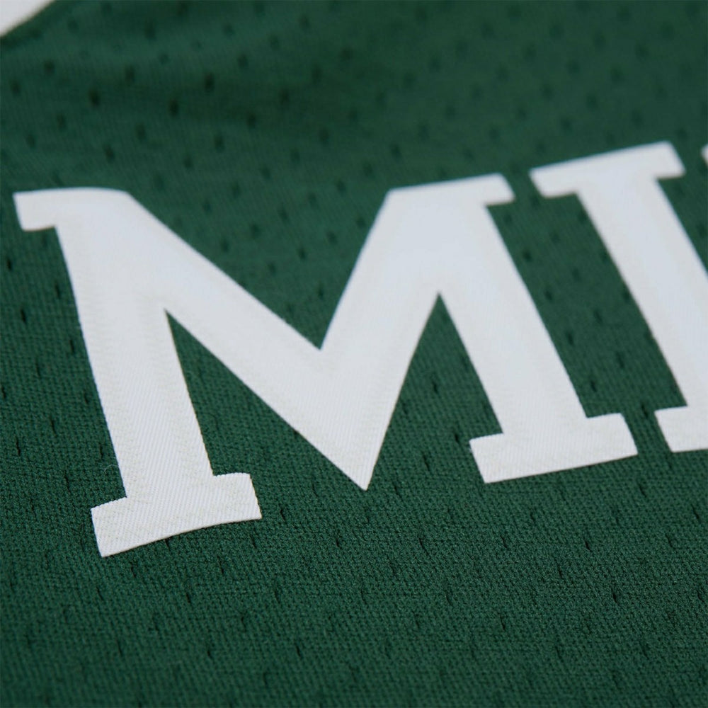 Steve Smith #21 Michigan State Spartans 1990-91 Mitchell & Ness Swingman NCAA Jersey Green - Taass outlet