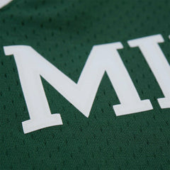 Steve Smith #21 Michigan State Spartans 1990-91 Mitchell & Ness Swingman NCAA Jersey Green - Taass outlet