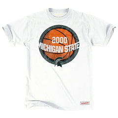 Michigan State Spartans 2000 March Madness NCAA T-Shirt White - Taass discount