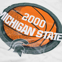 Michigan State Spartans 2000 March Madness NCAA T-Shirt White - Taass discount