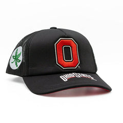 Ohio State Buckeyes Origins Mitchell & Ness NCAA Trucker Cap Black - Taass US