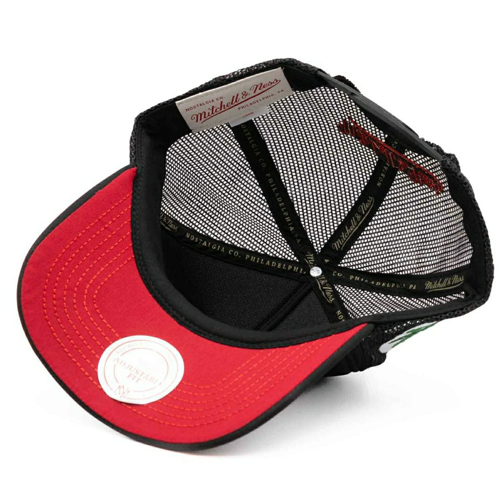 Ohio State Buckeyes Origins Mitchell & Ness NCAA Trucker Cap Black - Taass US