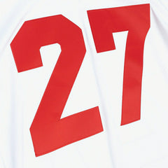 Eddie George #27 Ohio State Buckeyes 1995 Legacy NCAA Jersey White - Taass Online