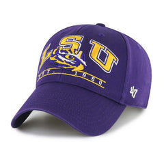 LSU Tigers Fletcher '47 MVP Adjustable NCAA Cap Purple - Taass sale