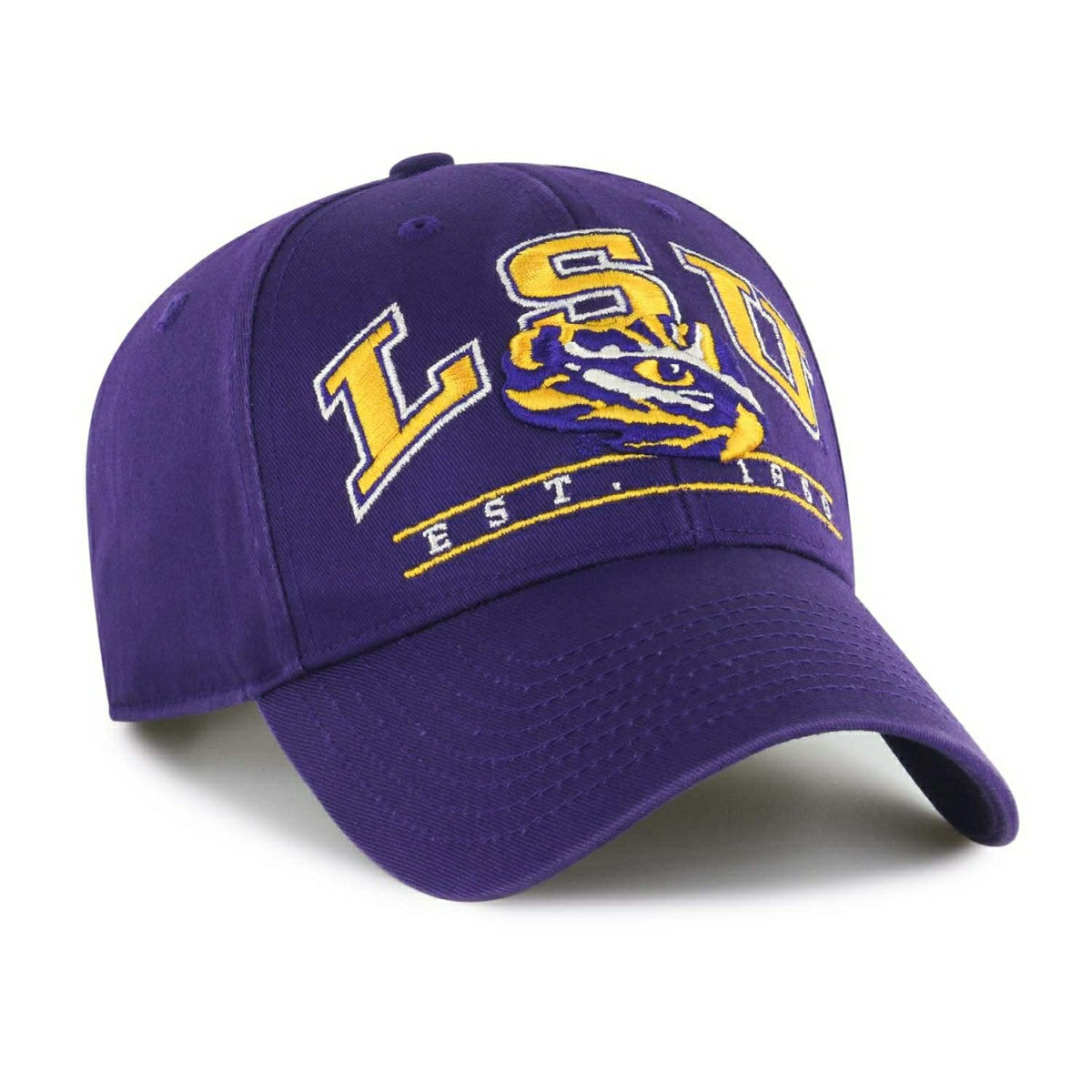 LSU Tigers Fletcher '47 MVP Adjustable NCAA Cap Purple - Taass sale
