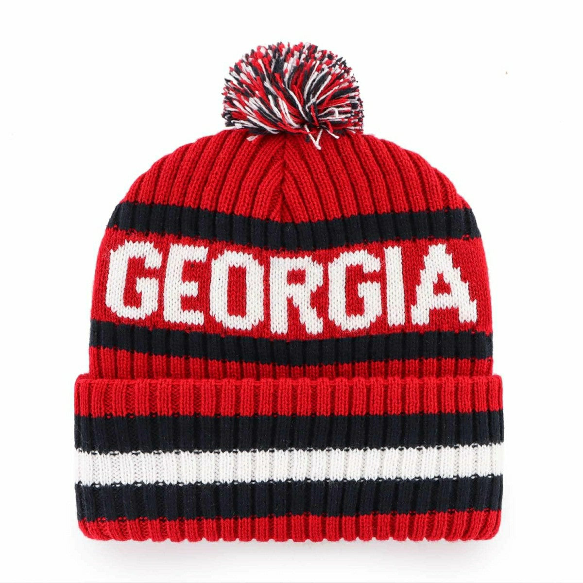 Georgia Bulldogs '47 Bering NCAA MLB Knit Hat - Taass discount