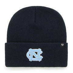 North Carolina Tar Heels '47 Haymaker NCAA Beanie Knit Hat Navy - Taass on sale