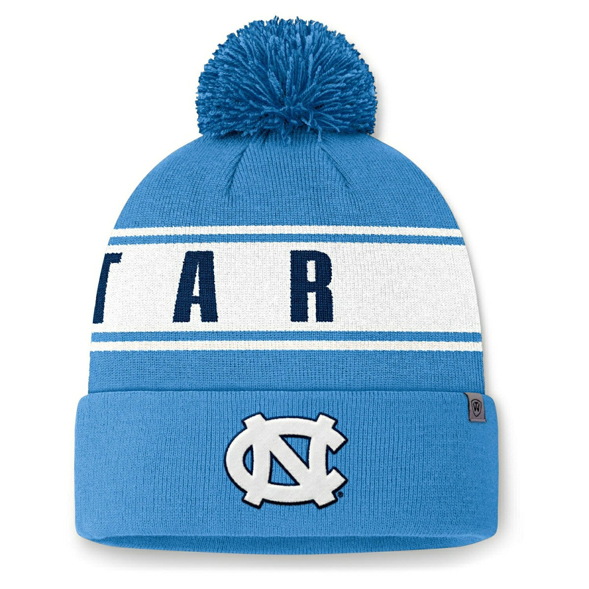 North Carolina Tar Heels Wraparound NCAA Knit Hat Blue - Taass on sale