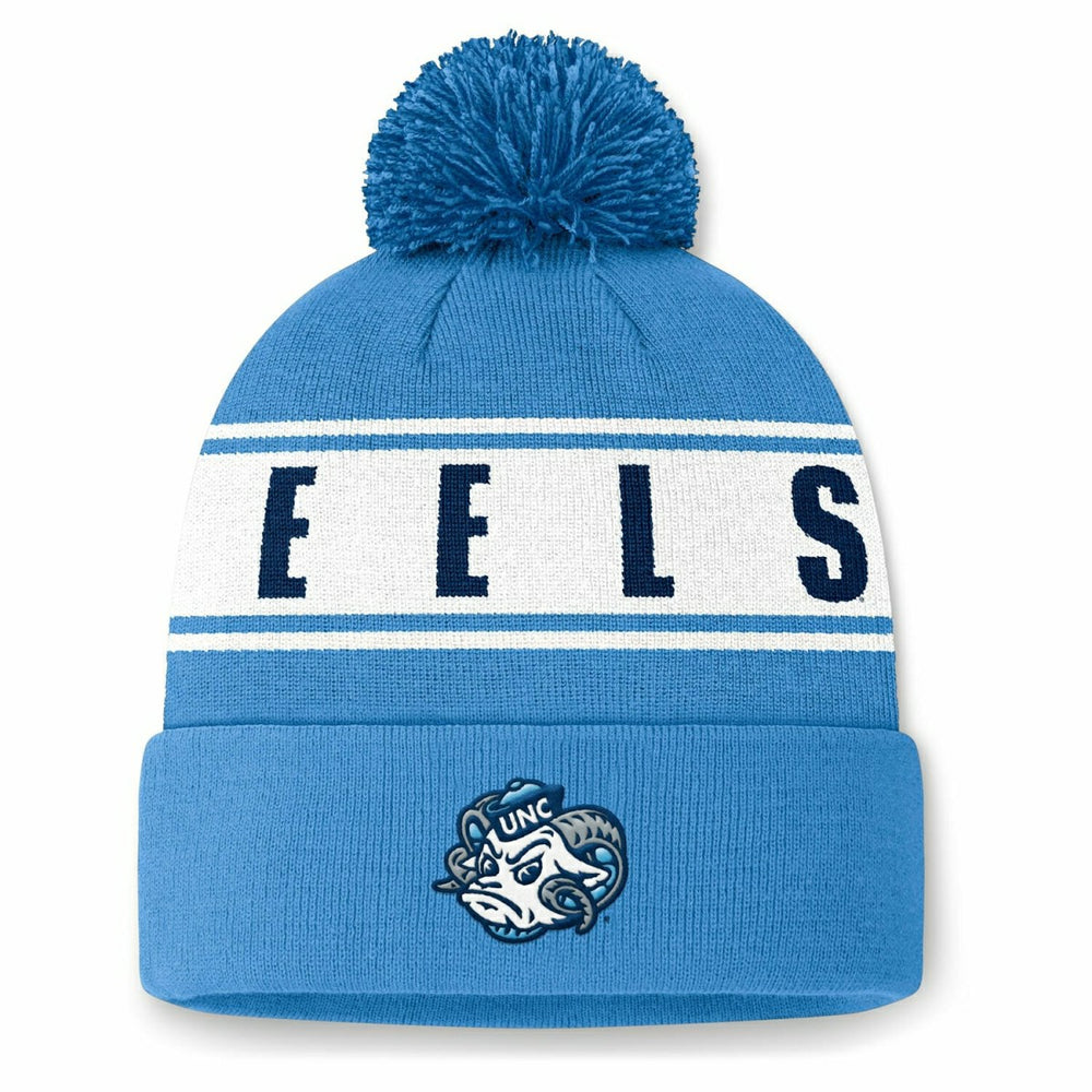 North Carolina Tar Heels Wraparound NCAA Knit Hat Blue - Taass on sale