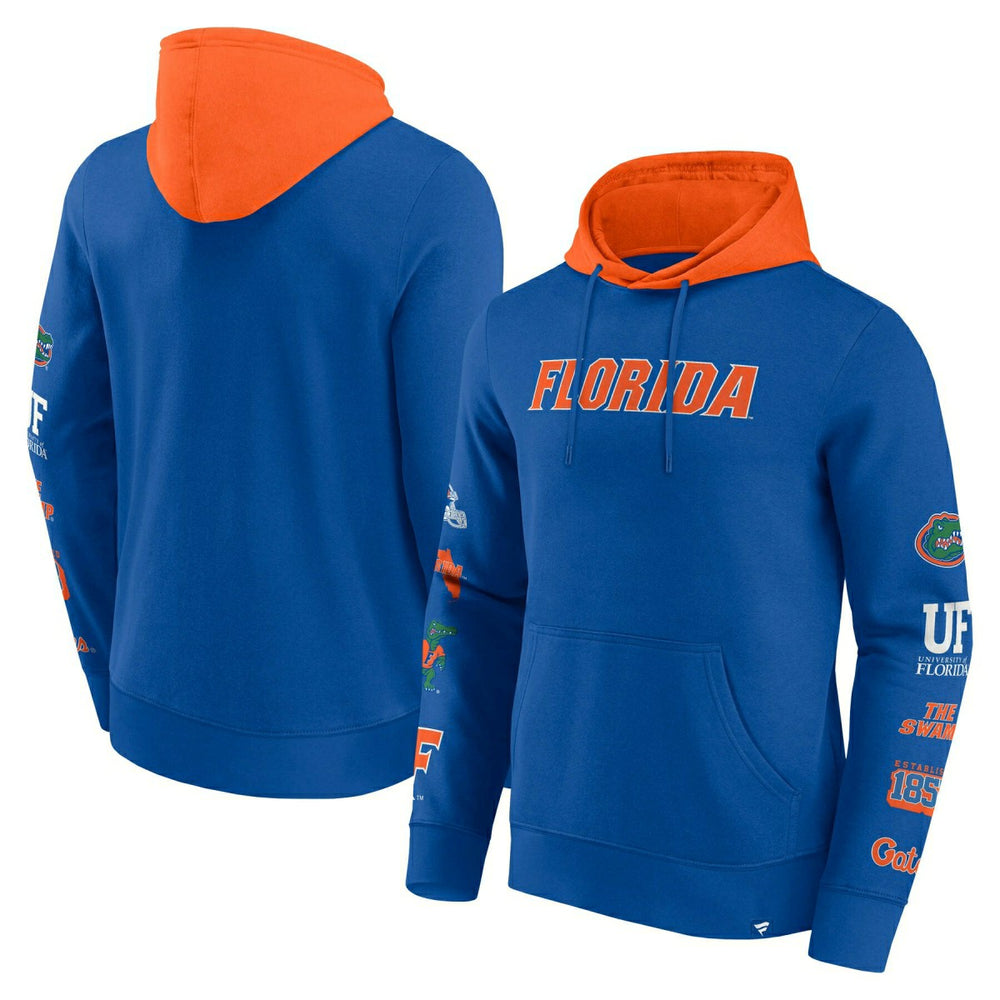 Florida Gators Colorblock Badge NCAA Hoodie - Taass US