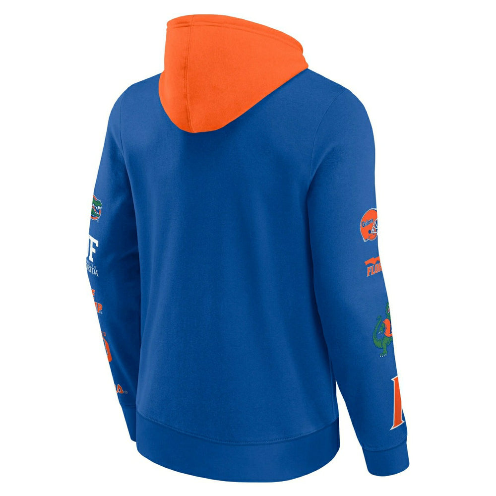 Florida Gators Colorblock Badge NCAA Hoodie - Taass US