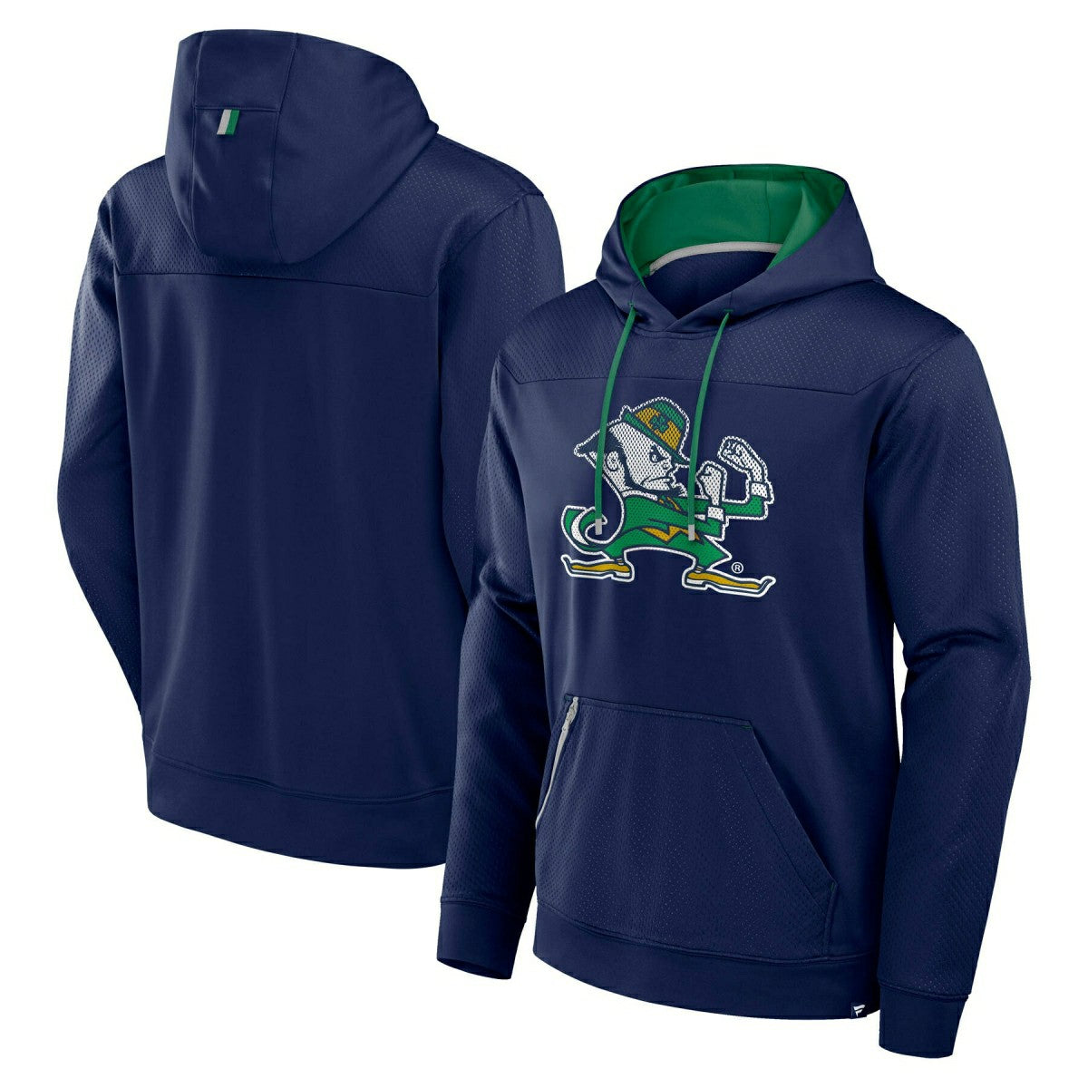 Notre Dame Fighting Irish Defender NCAA Hoodie Navy - Taass on sale