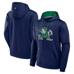 Notre Dame Fighting Irish Defender NCAA Hoodie Navy - Taass on sale