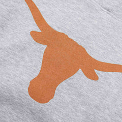 Texas Longhorns Primary Logo NCAA Hoodie Grey - Taass for sale