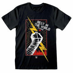 CM Punk Best in the World WWE T-Shirt Black - Taass discount