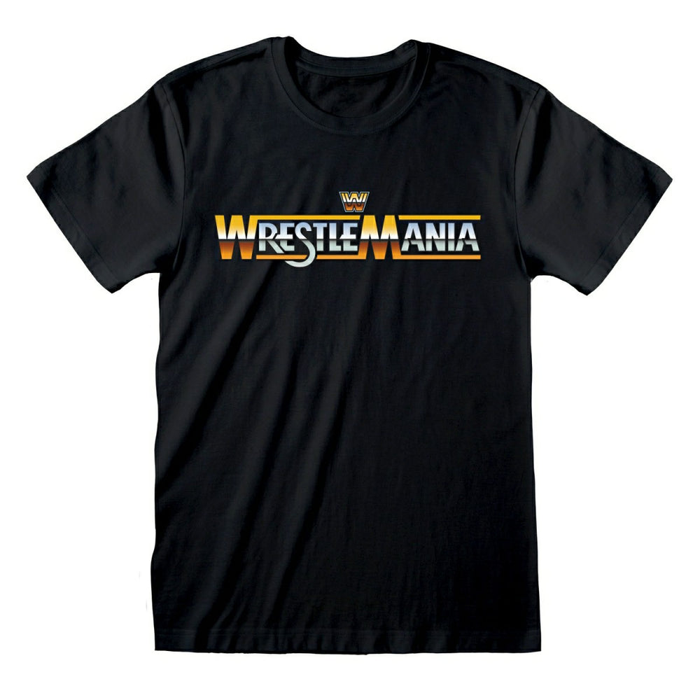 Classic Wrestlemania WWE T-Shirt Black - Taass sale