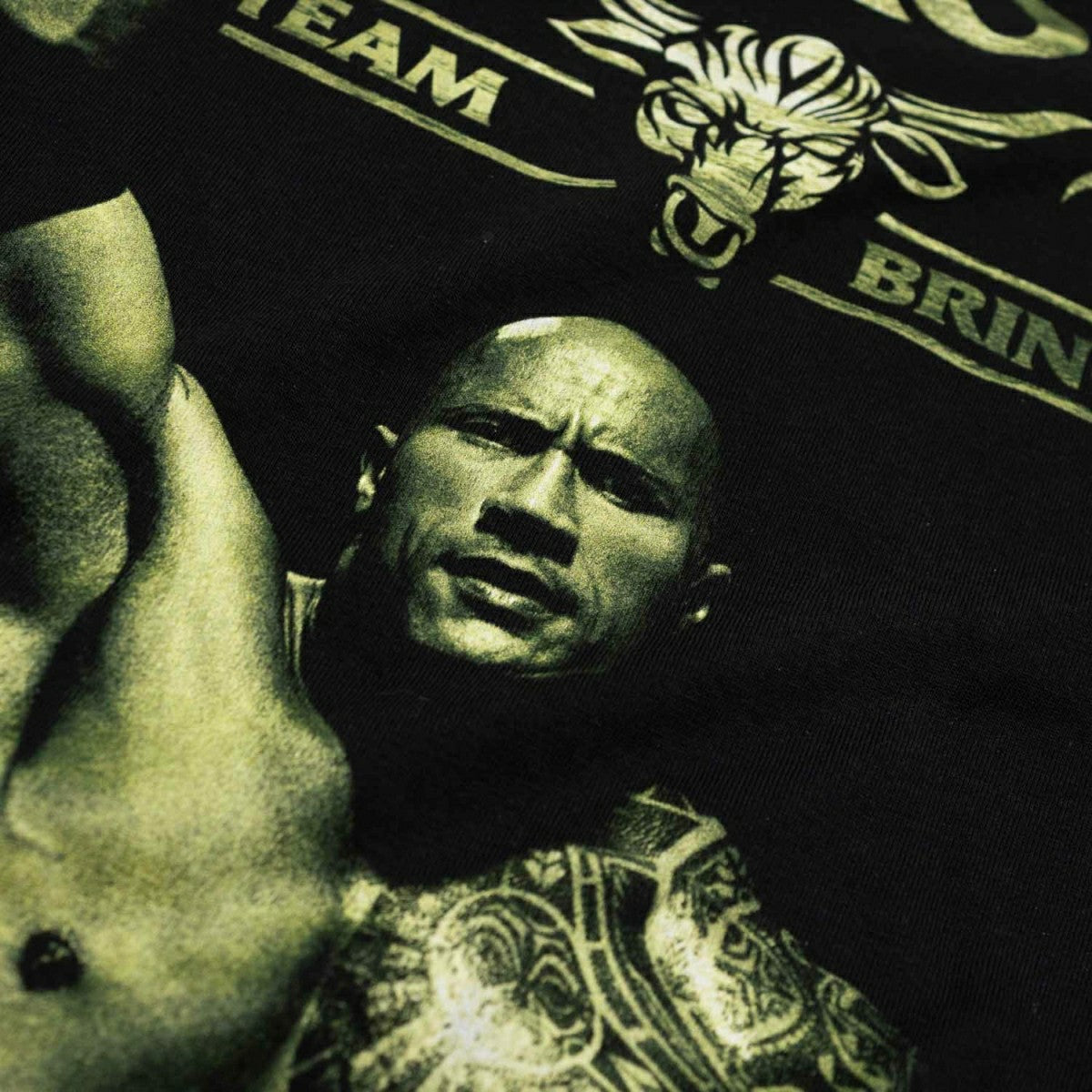 The Rock Team Bring it WWE Legend T-Shirt Black - Taass sale