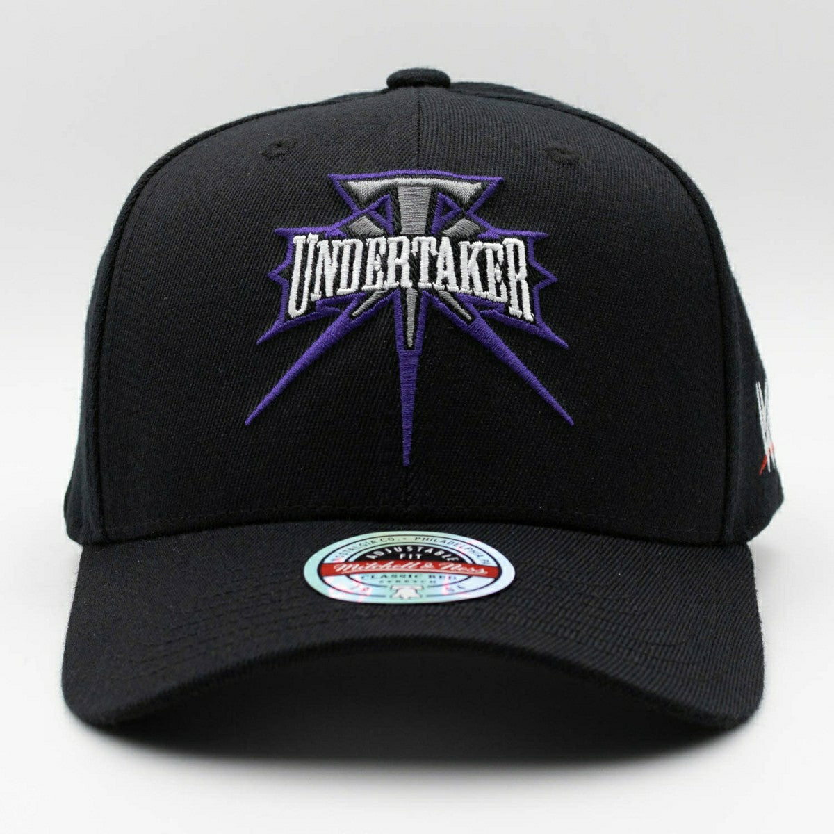 Throwback Undertaker Classic Red Snapback WWE Cap Black - Taass for sale