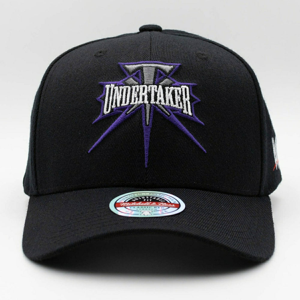 Throwback Undertaker Classic Red Snapback WWE Cap Black - Taass for sale
