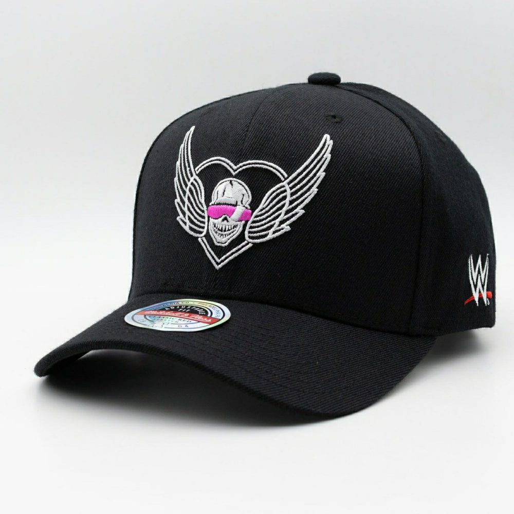 Throwback Bret The Hitman Hart Classic Red Snapback WWE Cap Black - Taass US