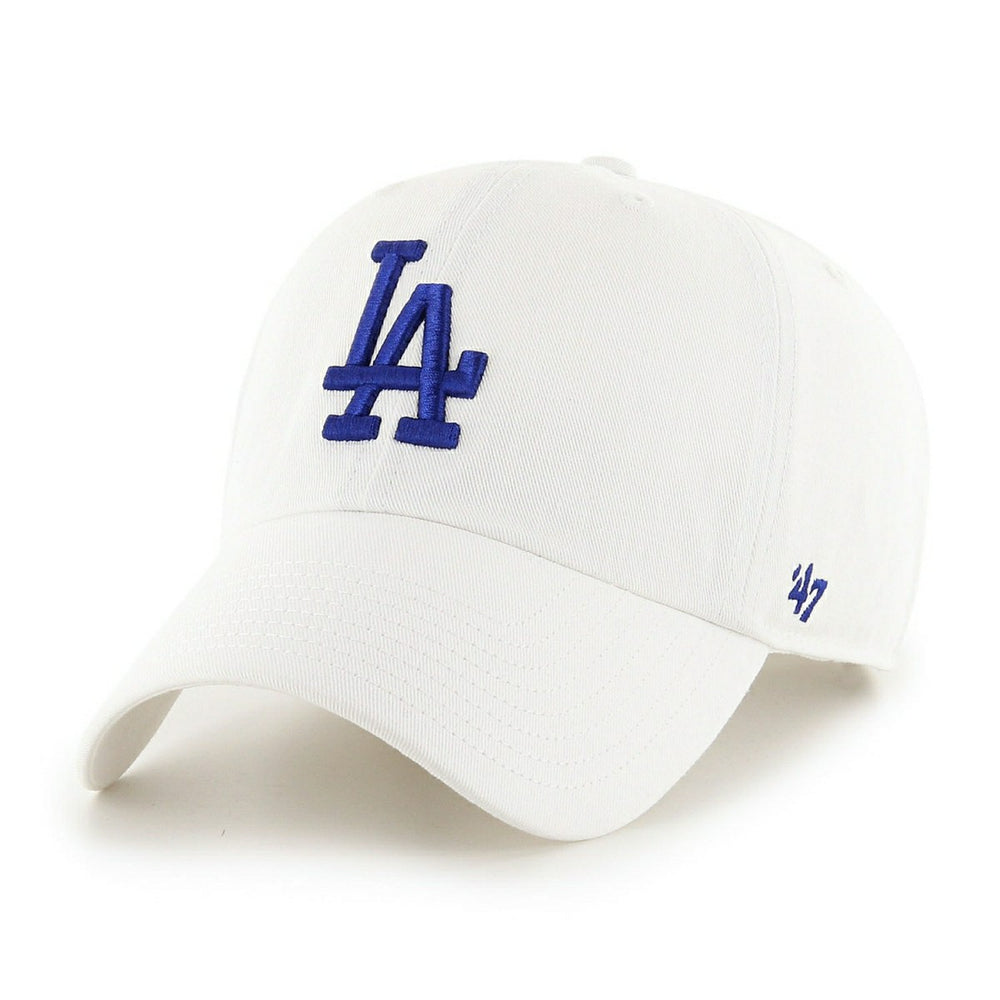Los Angeles Dodgers '47 Clean Up Adjustable MLB Cap White - Taass discount
