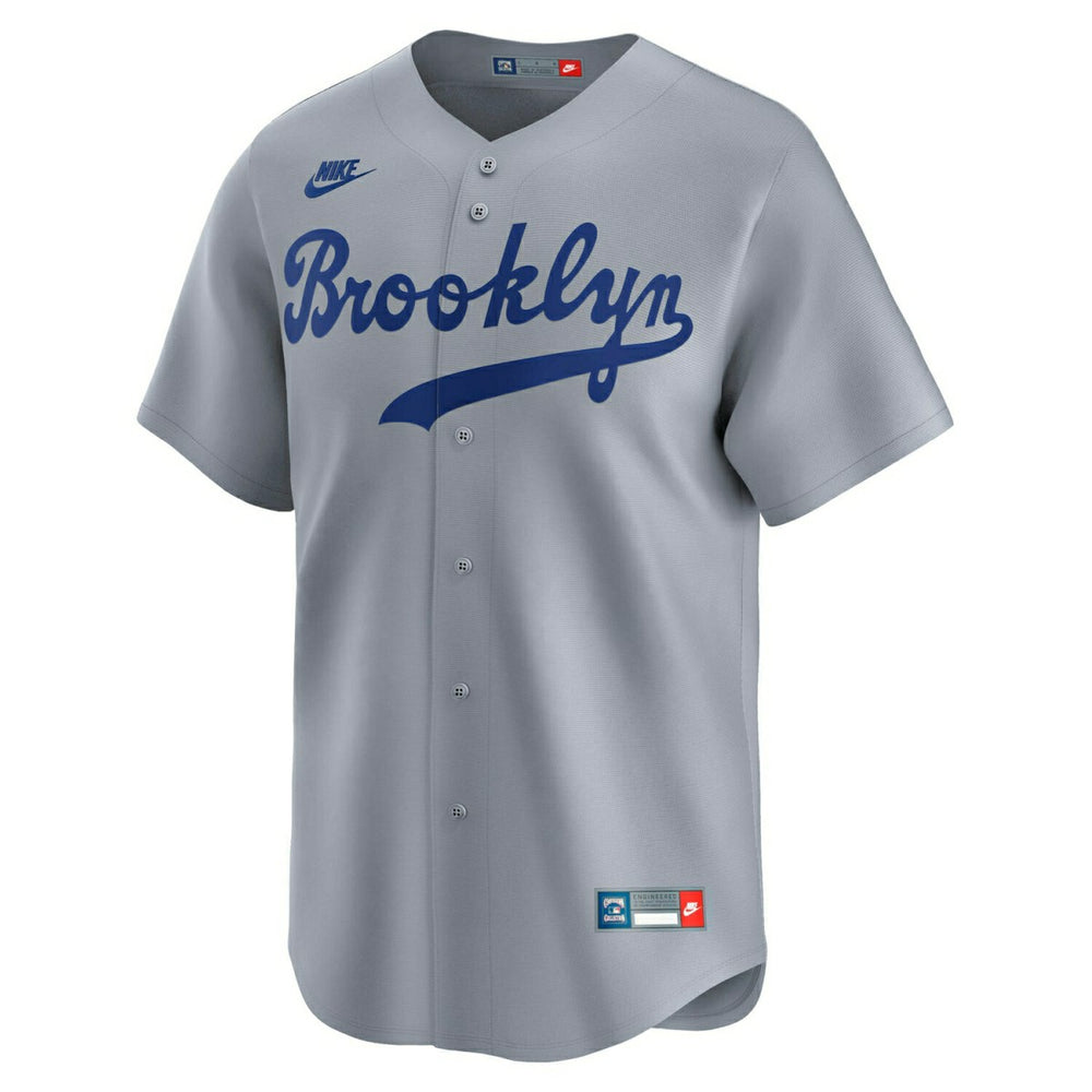 Brooklyn Dodgers Cooperstown Nike Limited MLB Jersey Gray - Taass US