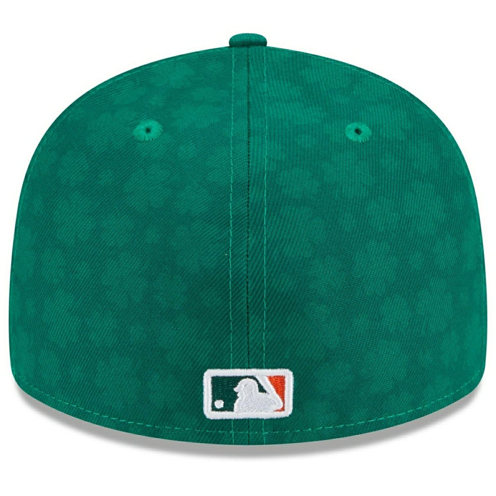 Los Angeles Dodgers 2025 St. Patrick's Day MLB Authentic Low Profile 59FIFTY Cap Grün - Taass on sale