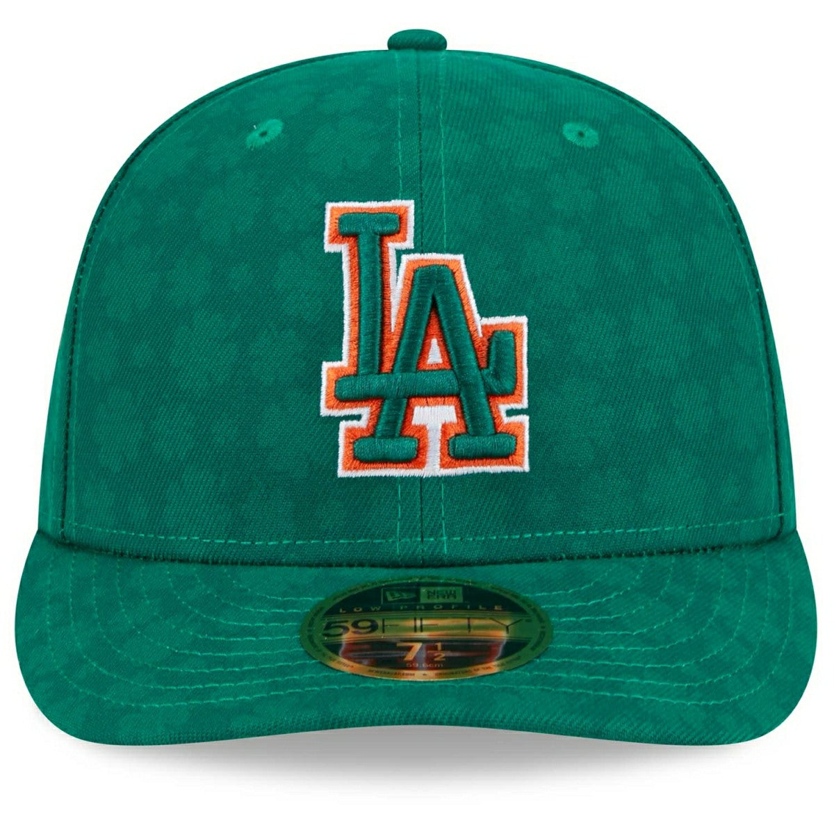 Los Angeles Dodgers 2025 St. Patrick's Day MLB Authentic Low Profile 59FIFTY Cap Grün - Taass on sale