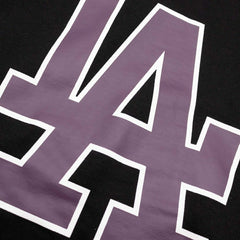Los Angeles Dodgers Wordmark Backer '47 Burnside MLB Hoodie Black - Taass sale