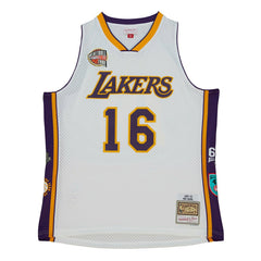 Pau Gasol #16 Los Angeles Lakers HOF 2001-19 Mitchell & Ness Swingman NBA Jersey - Taass sale