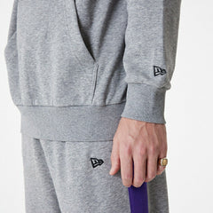 Los Angeles Lakers New Era Color Block NBA Hoodie Gray - Taass for sale