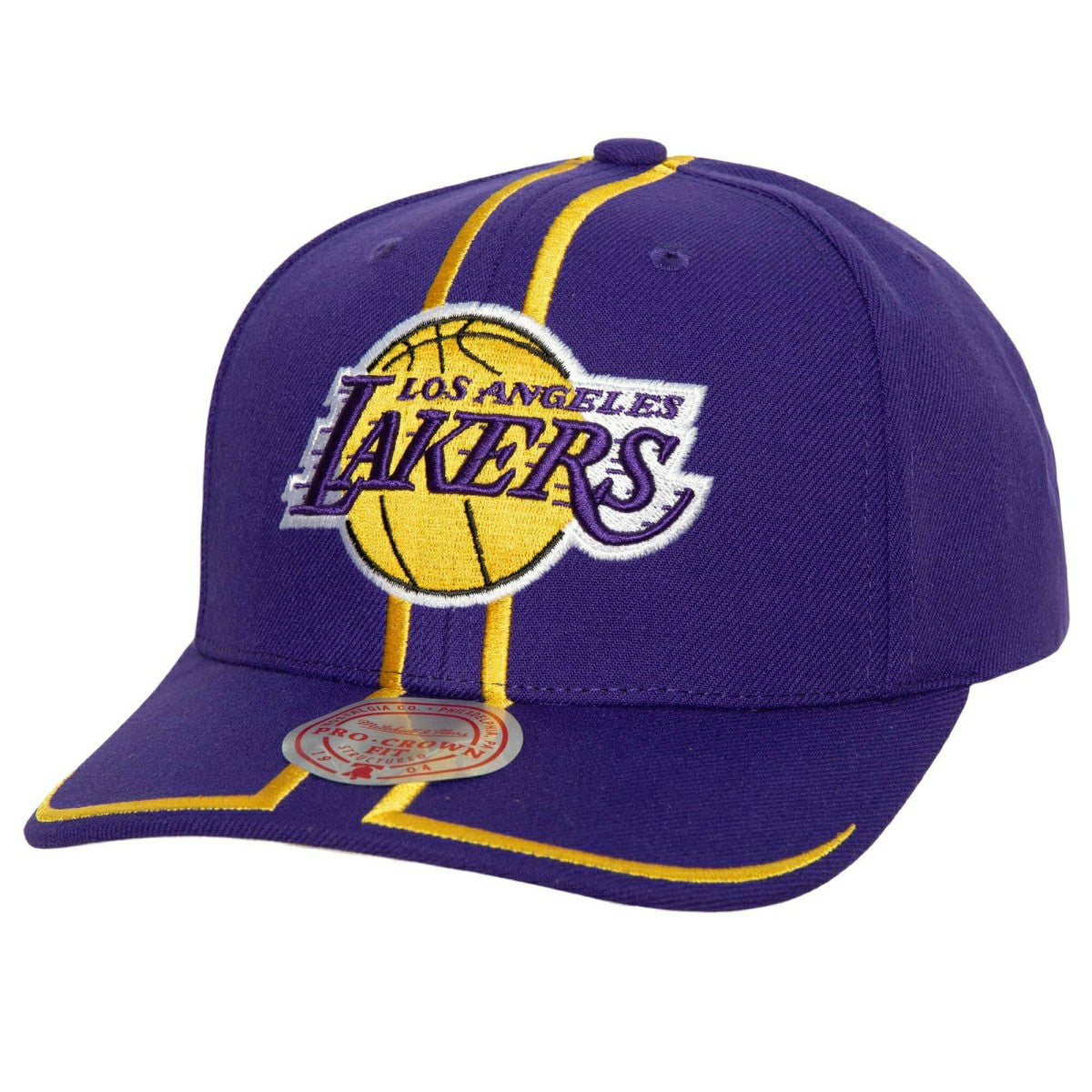 Los Angeles Lakers 1998 NBA Draft Mitchell & Ness Pro Crown Strapback Cap - Taass Online
