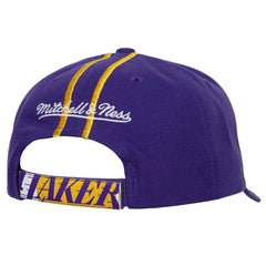 Los Angeles Lakers 1998 NBA Draft Mitchell & Ness Pro Crown Strapback Cap - Taass Online