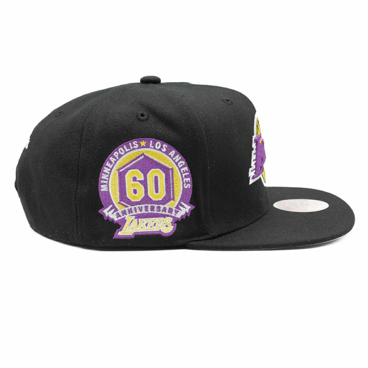 Los Angeles Lakers Neon Tropical Mitchell & Ness Snapback NBA Cap - Taass outlet