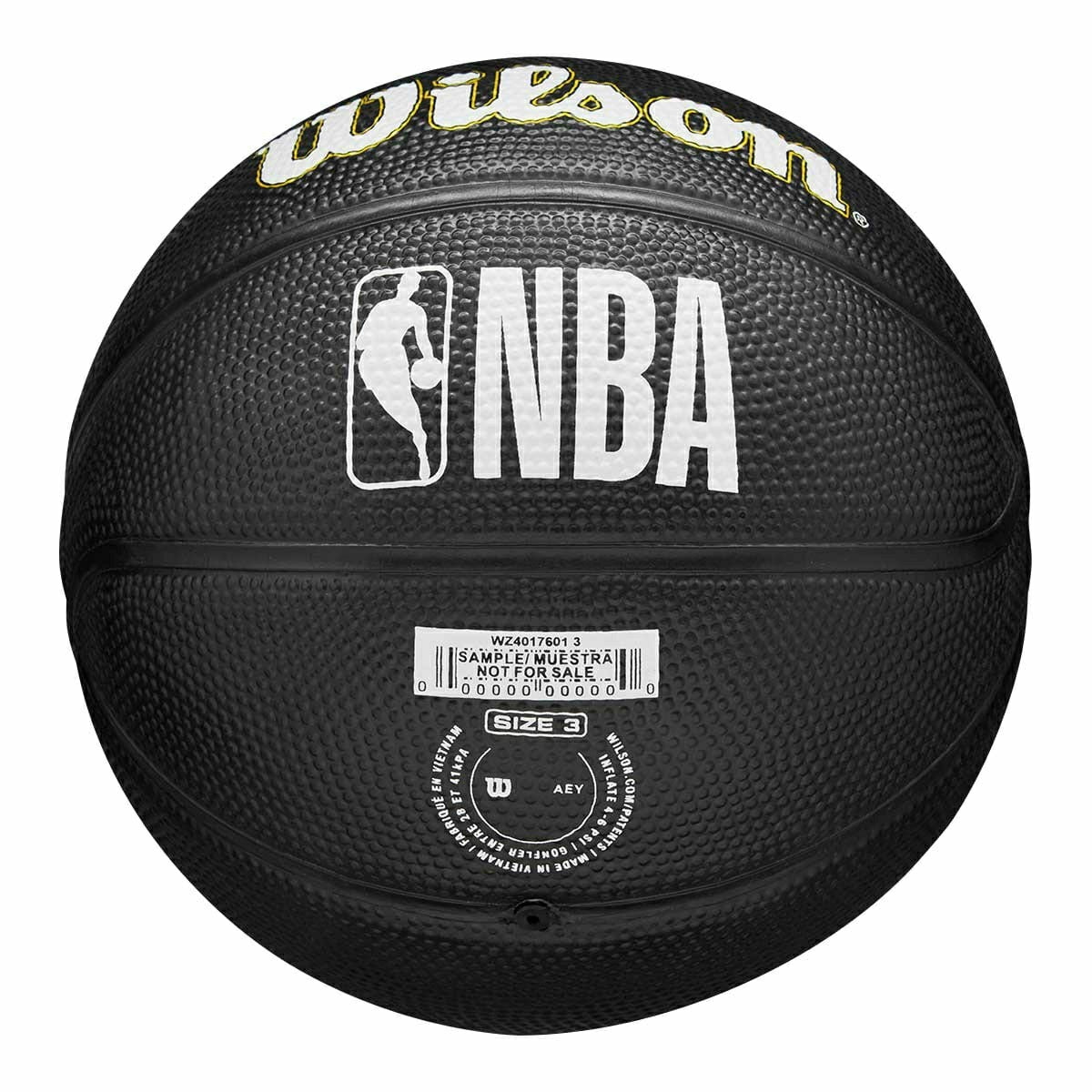 Los Angeles Lakers Tribute Wilson NBA Mini Basketball (Size 3) - Taass sale