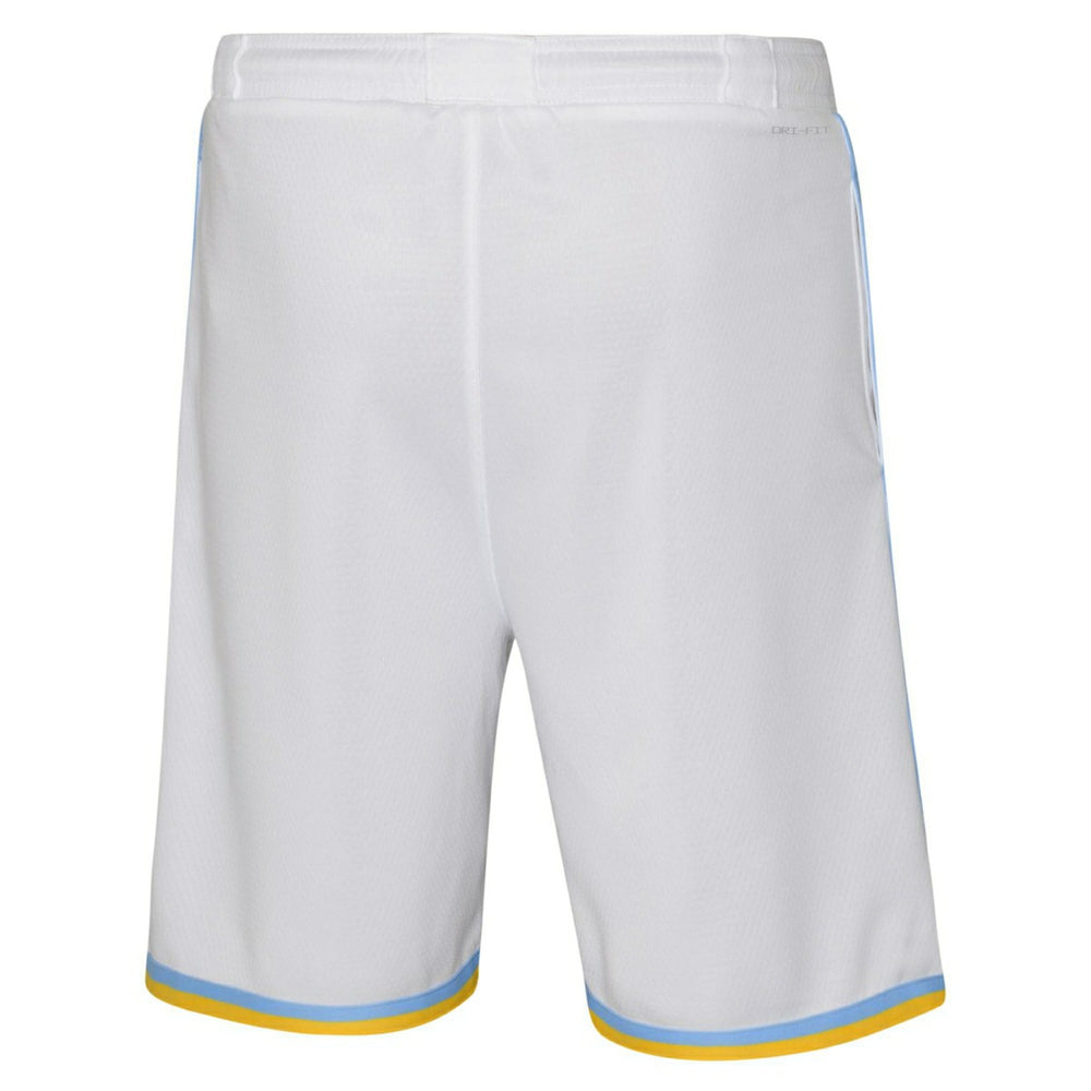 Los Angeles Lakers Hardwood Classics Nike Swingman NBA Shorts (YOUTH) - Taass for sale