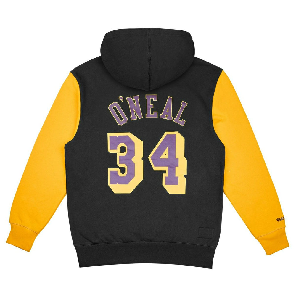 Shaquille O'Neal #34 Los Angeles Lakers N&N Player NBA Hoodie Black - Taass discount