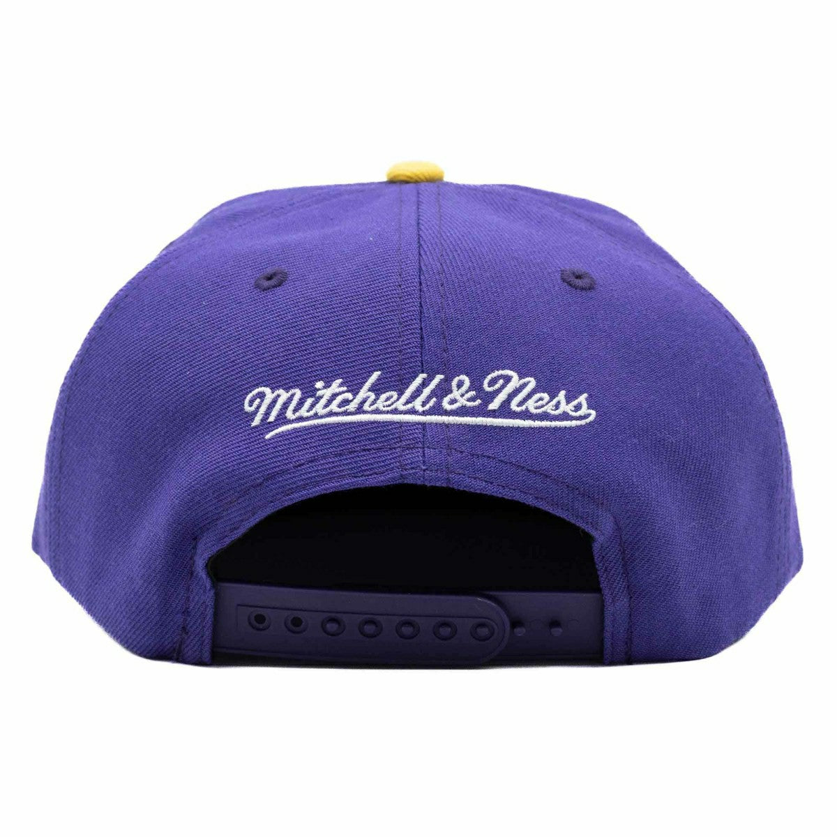 Los Angeles Lakers Back To Back Champions Mitchell & Ness Snapback NBA Cap - Taass on sale