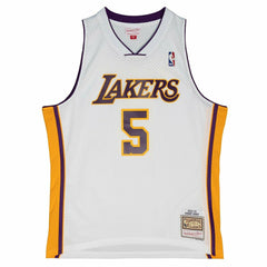 Robert Horry #5 Los Angeles Lakers 2002-03 Mitchell & Ness Swingman NBA Jersey White - Taass sale