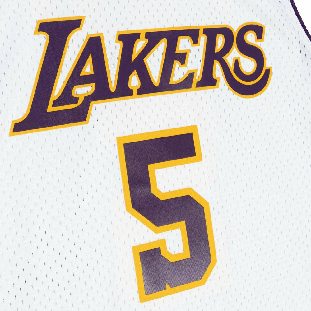 Robert Horry #5 Los Angeles Lakers 2002-03 Mitchell & Ness Swingman NBA Jersey White - Taass sale