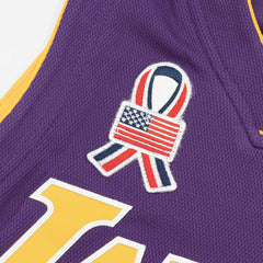 Shaquille O'Neal #34 Los Angeles Lakers 2001-02 Mitchell & Ness Authentic NBA Jersey Purple - Taass for sale
