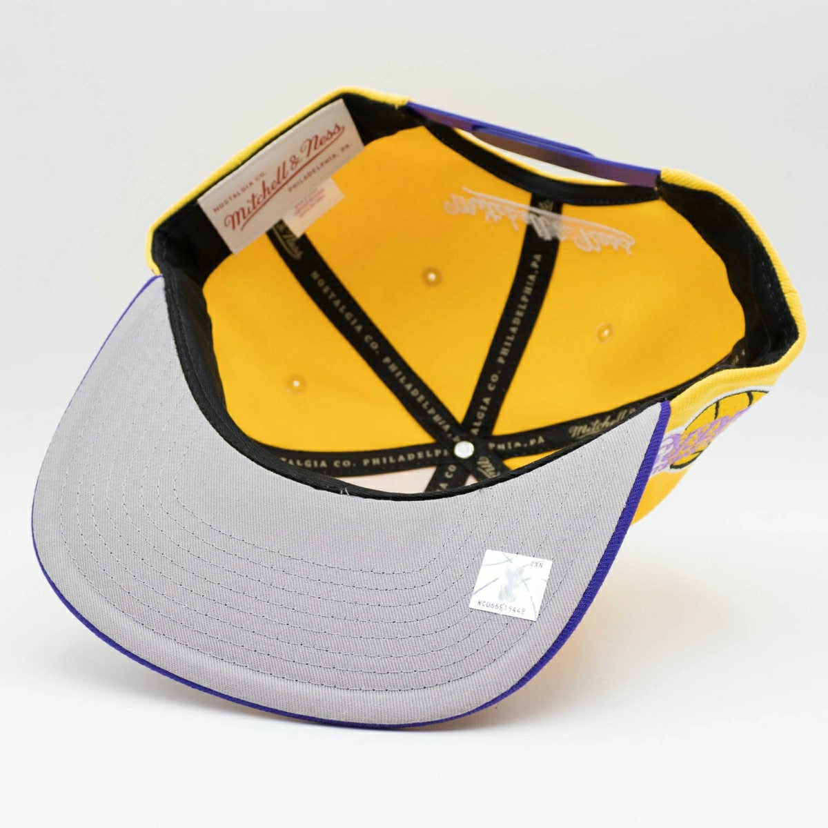 Los Angeles Lakers California Insider Mitchell & Ness Snapback NBA Cap - Taass Online