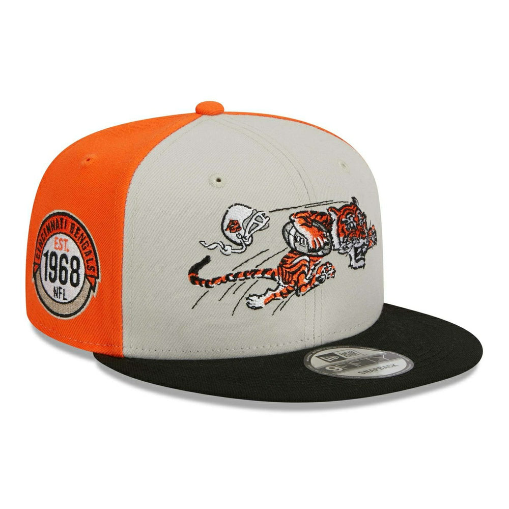 Cincinnati Bengals Historic 2023 NFL Sideline New Era 9FIFTY Snapback Cap - Taass sale