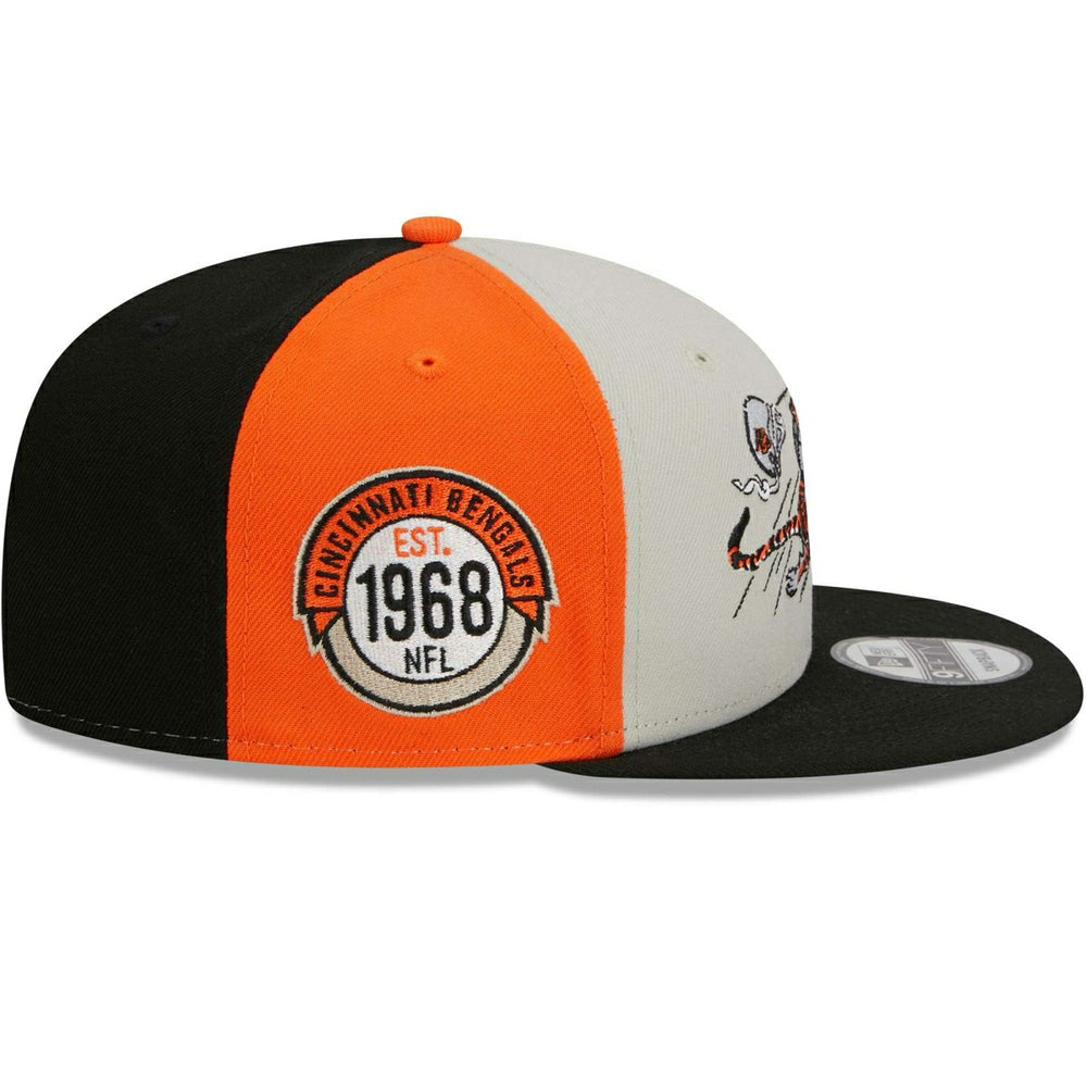 Cincinnati Bengals Historic 2023 NFL Sideline New Era 9FIFTY Snapback Cap - Taass sale