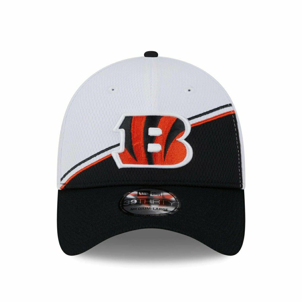 Cincinnati Bengals On Field 2023 NFL Sideline New Era 39THIRTY Flex Cap White - Taass for sale