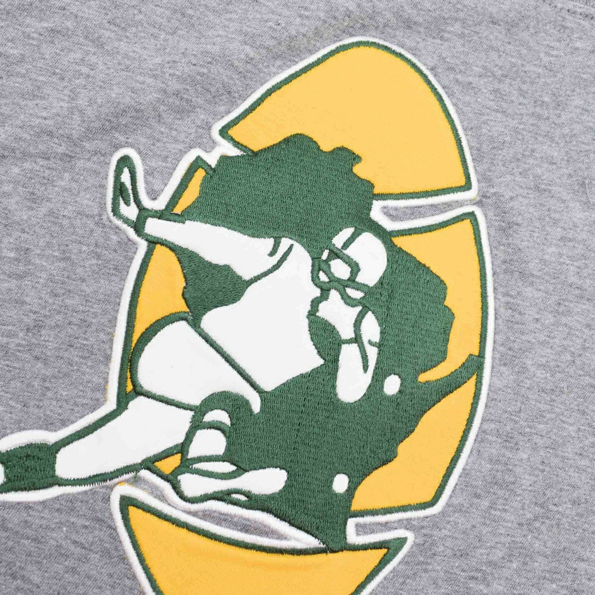 Green Bay Packers Mitchell & Ness Color Blocked NFL Throwback T-Shirt - Taass Online