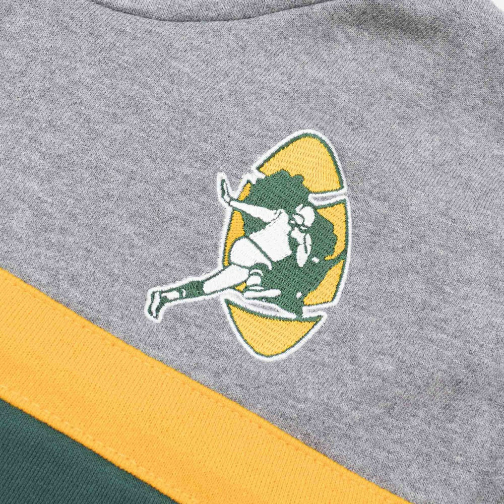 Green Bay Packers Head Coach Mitchell & Ness NFL Throwback Football Hoodie - Taass outlet